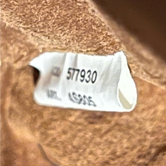 Vintage Giorgio Armani Tan Pleated Lamb Leather Shoulder Bag Satchel - Picture 9 of 15